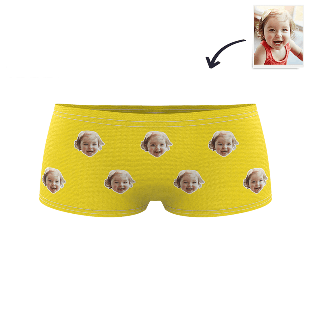 Kids Custom Colorful Face Boxer Briefs - MadeMineAU