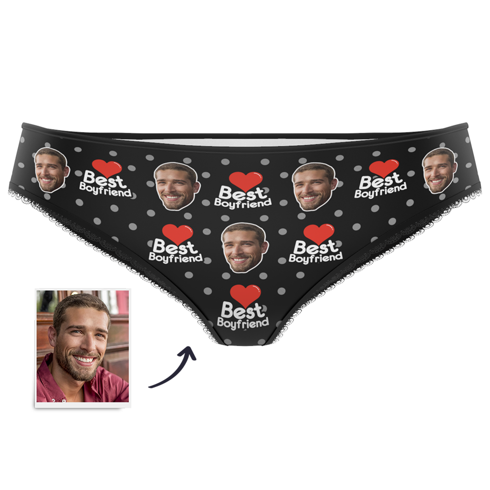 Women's Best Boyfriend Custom Face Panties - MadeMineAU