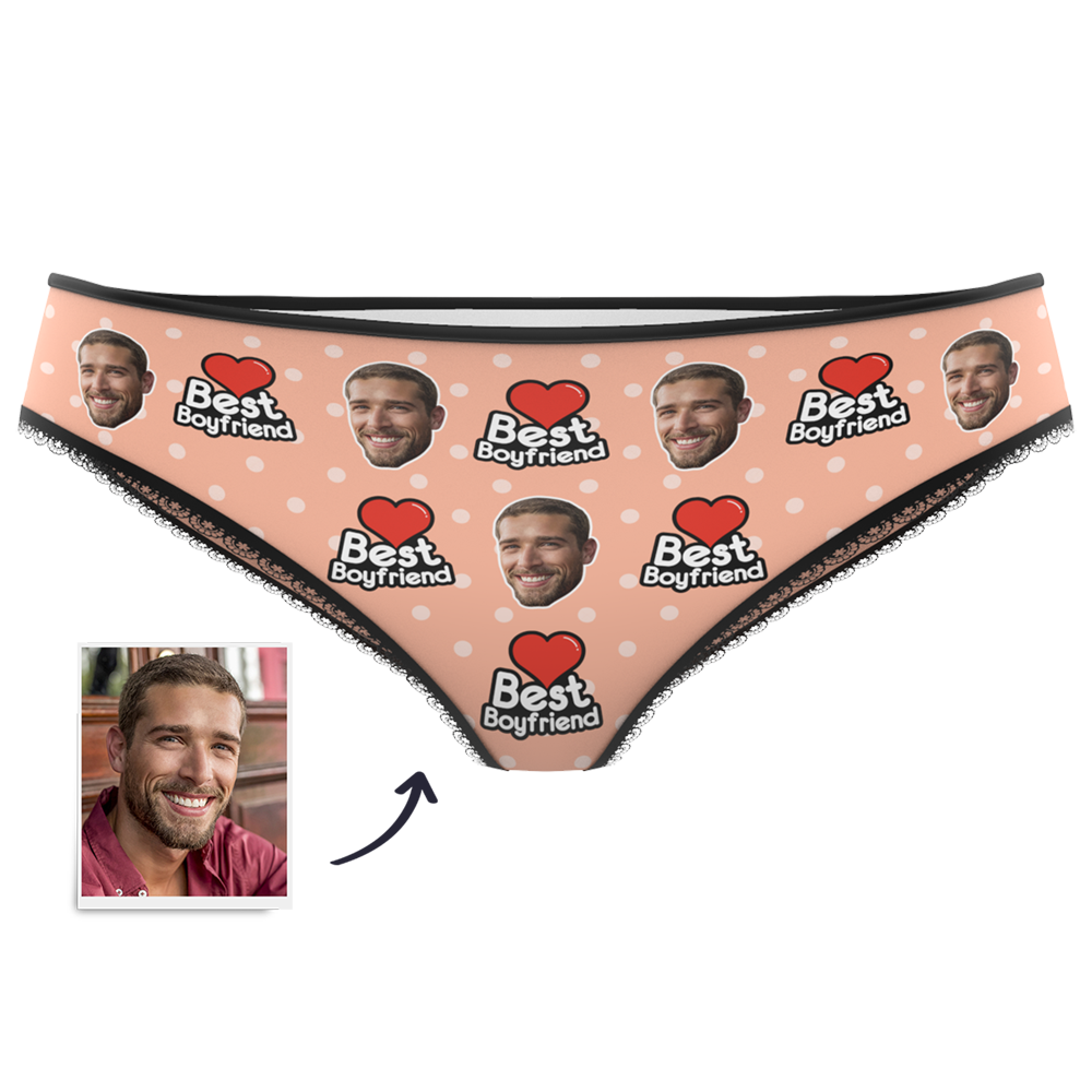 Women's Best Boyfriend Custom Face Panties - MadeMineAU