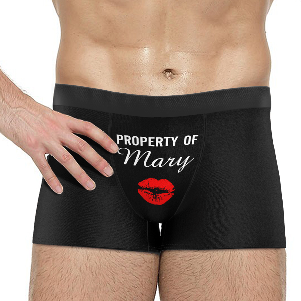 Custom Property of Yours Boxer Shorts - MadeMineAU