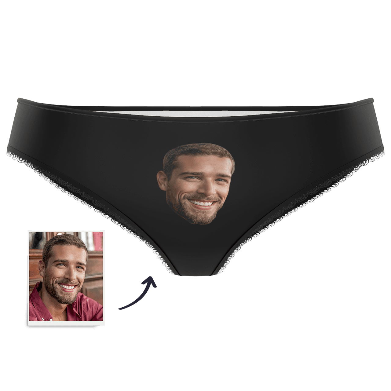 Couple Plain Women's Custom Face Colorful Panties - MadeMineAU