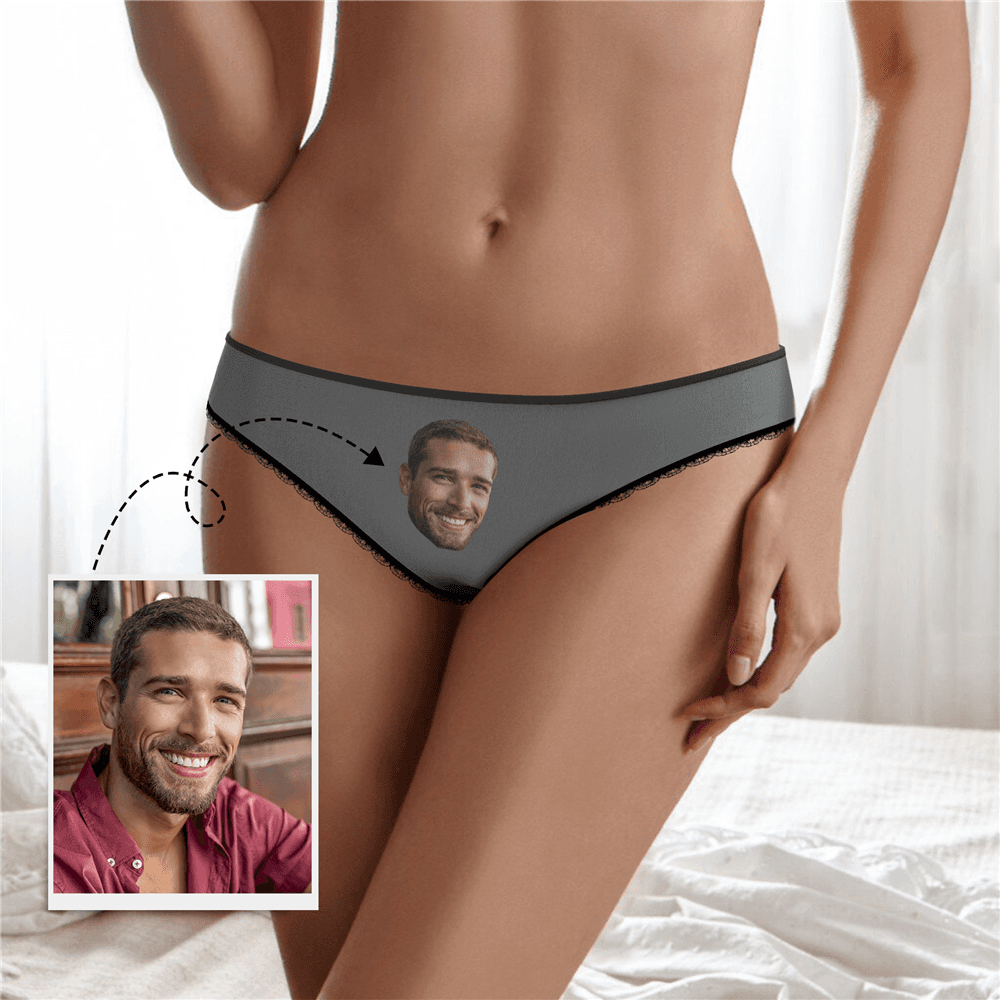 Couple Plain Women's Custom Face Colorful Panties - MadeMineAU