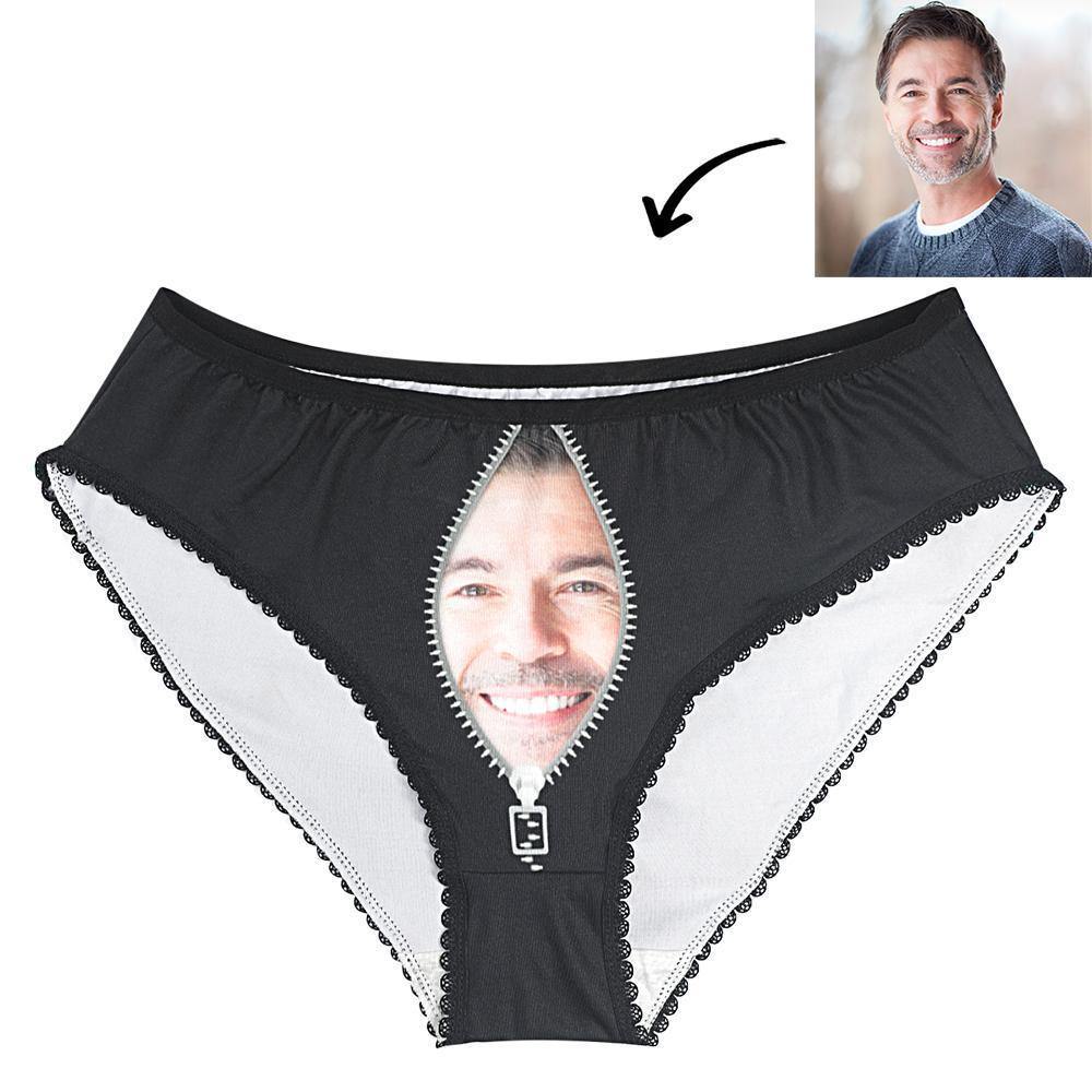 Women's Custom Ziper Face Panties - MadeMineAU