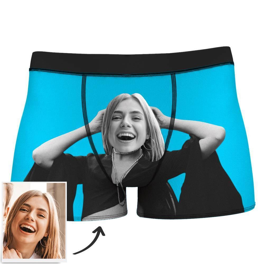 Custom Muscle Girlfriend Face Boxer Briefs - MadeMineAU