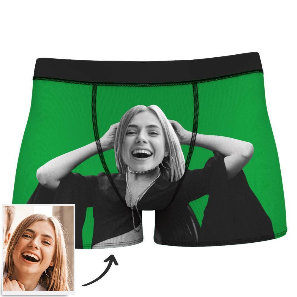 Custom Muscle Girlfriend Face Boxer Briefs - MadeMineAU