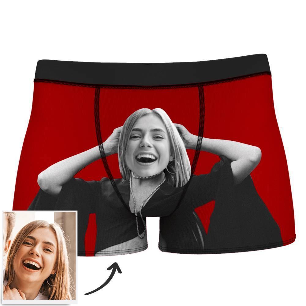 Custom Muscle Girlfriend Face Boxer Briefs - MadeMineAU