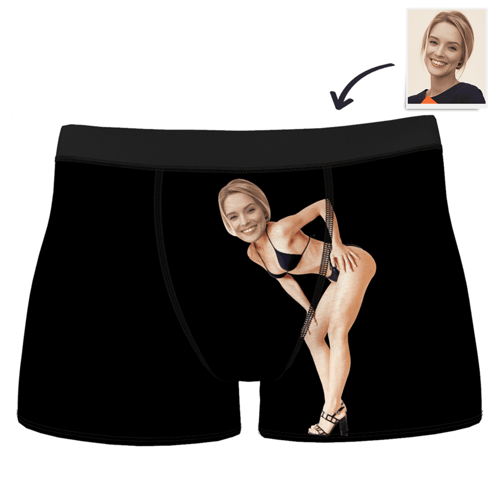 Custom Girlfriends Sexy Bikini Boxer Shorts - MadeMineAU