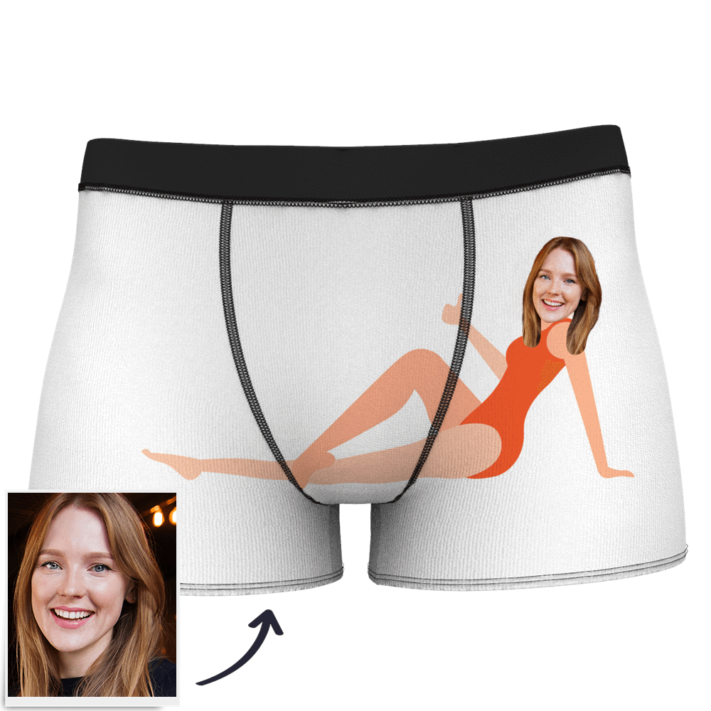 Custom Girlfriends Sexy Swimsuit Boxer Shorts - MadeMineAU