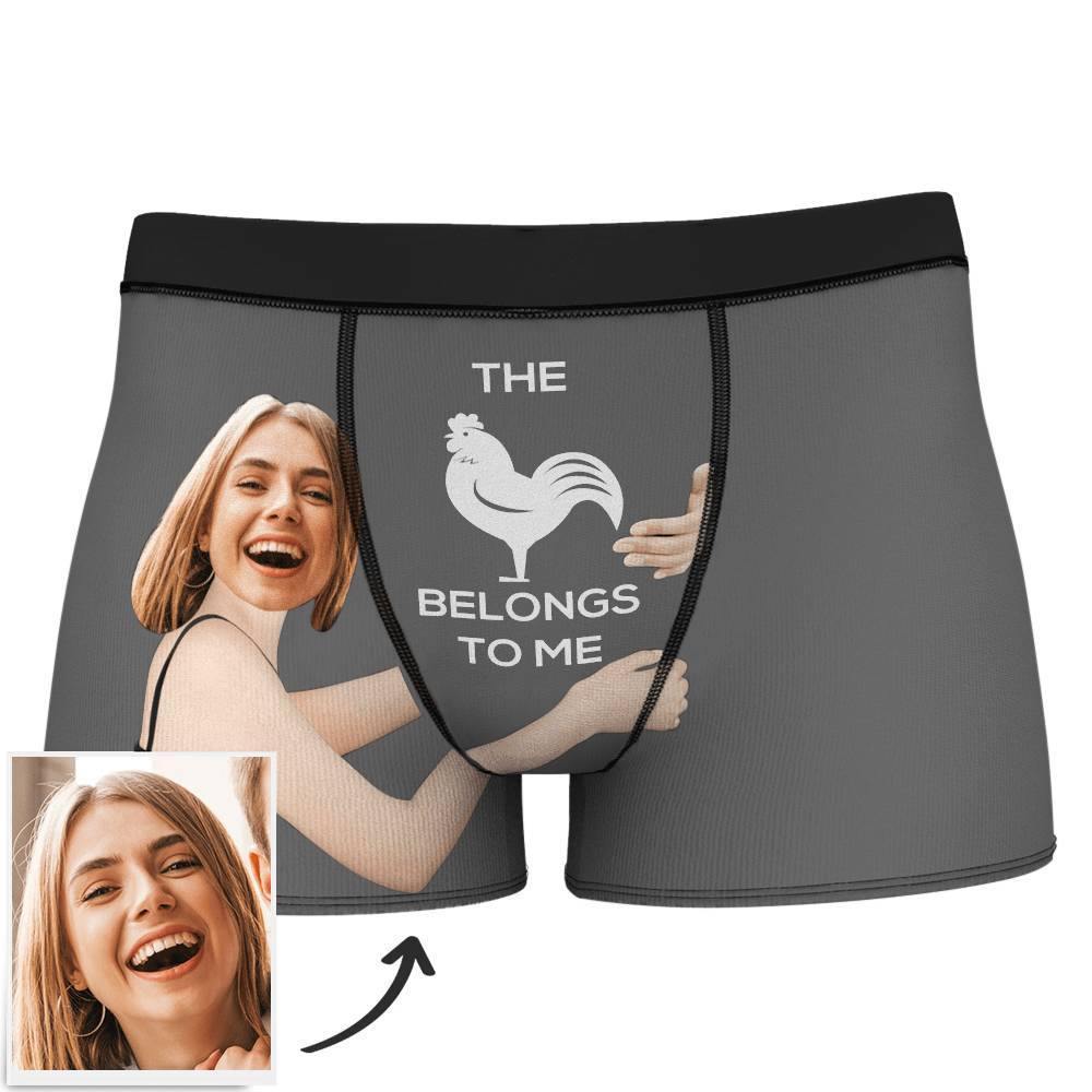 Custom Girlfriends Love Hug Boxer Shorts - MadeMineAU