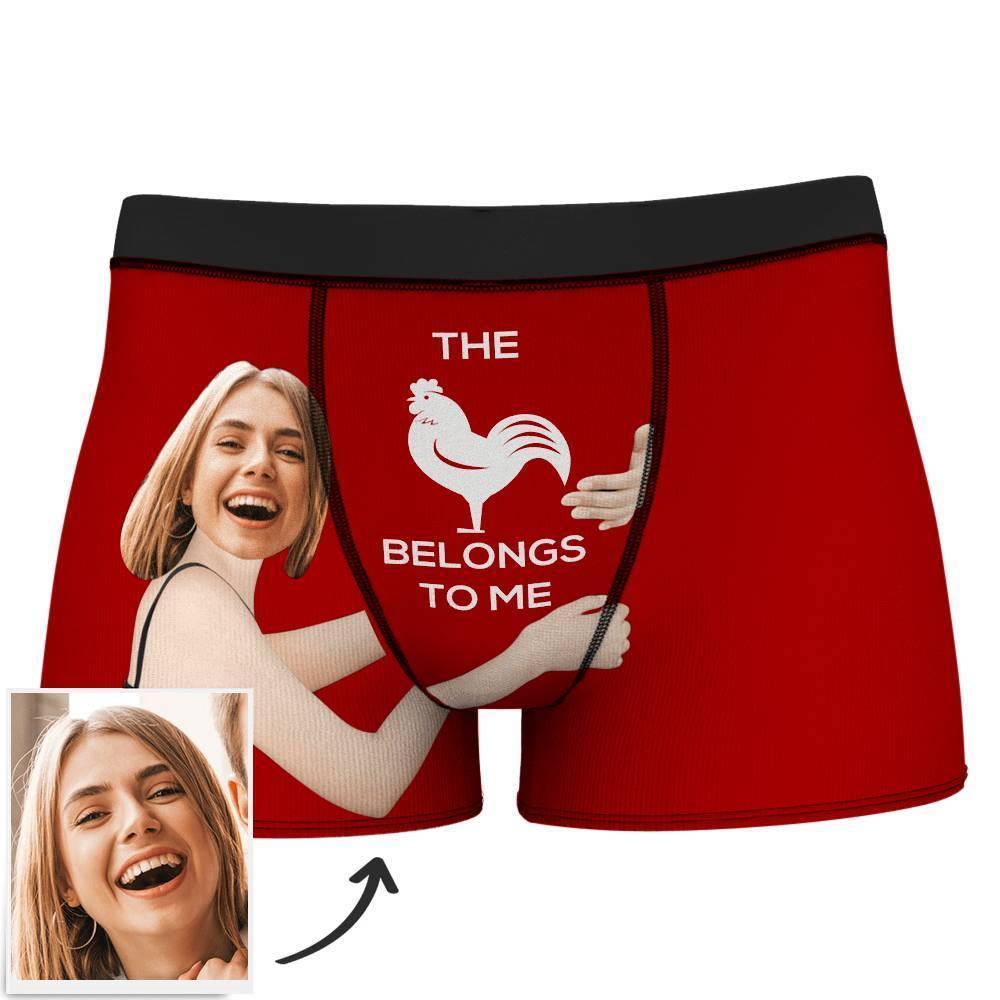 Custom Girlfriends Love Hug Boxer Shorts - MadeMineAU