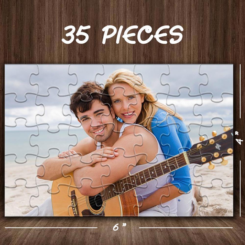 Stay Inside Gifts Personalized Your Photo Jigsaw Puzzle Best Custom Gifts- 35-1000 pieces Puzzles for Adults - MadeMineAU