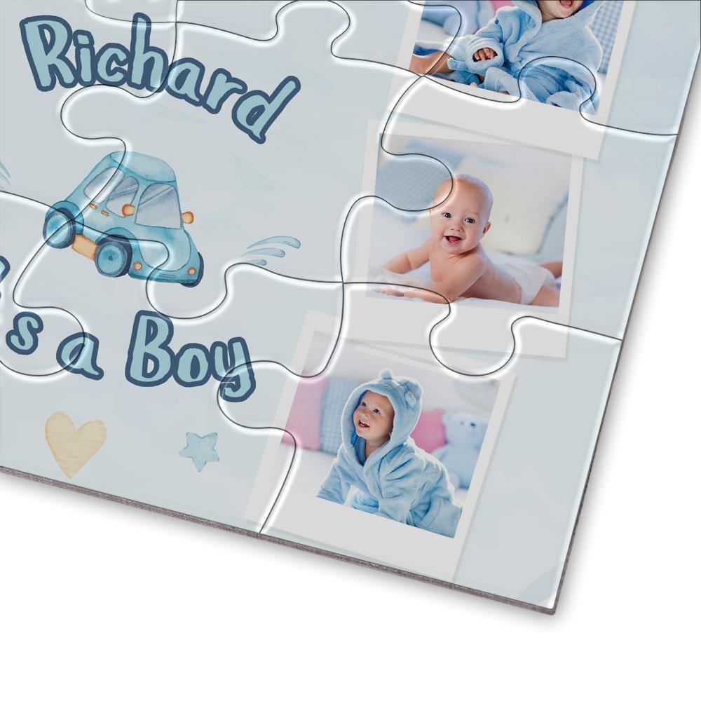 Personalized Photo Jigsaw Puzzle Record Your Baby's Growth - 35-500 pieces - MadeMineAU