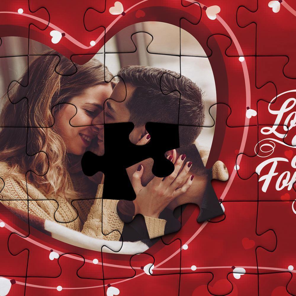 Personalized Photo Jigsaw Puzzle Love You Forever - 35-500 pieces - MadeMineAU