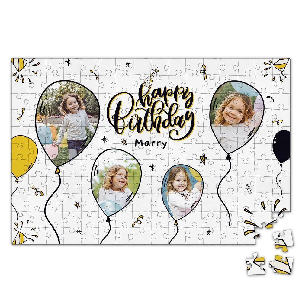 Personalized Photo Jigsaw Puzzle Happy Birthday - 35-500 pieces - MadeMineAU