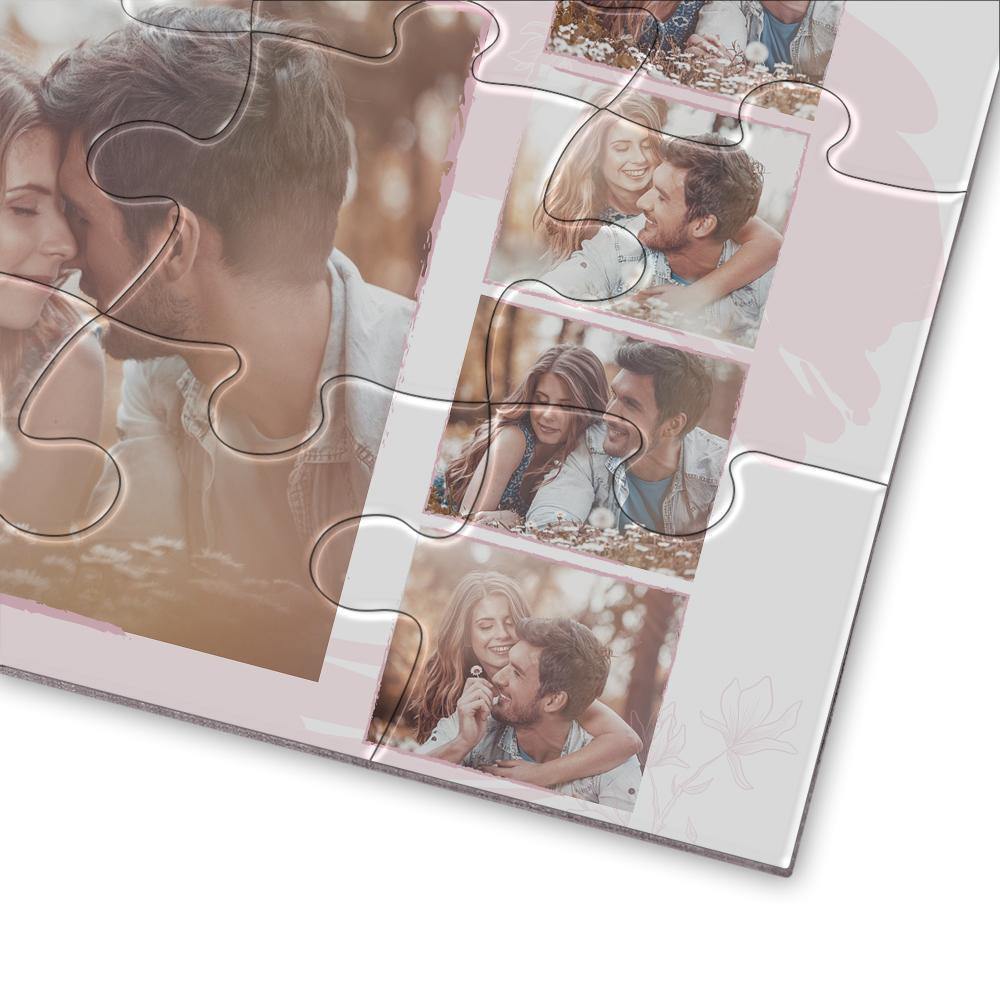Personalized Photo Jigsaw Puzzle Happy Valentine's Day - 35-500 pieces - MadeMineAU