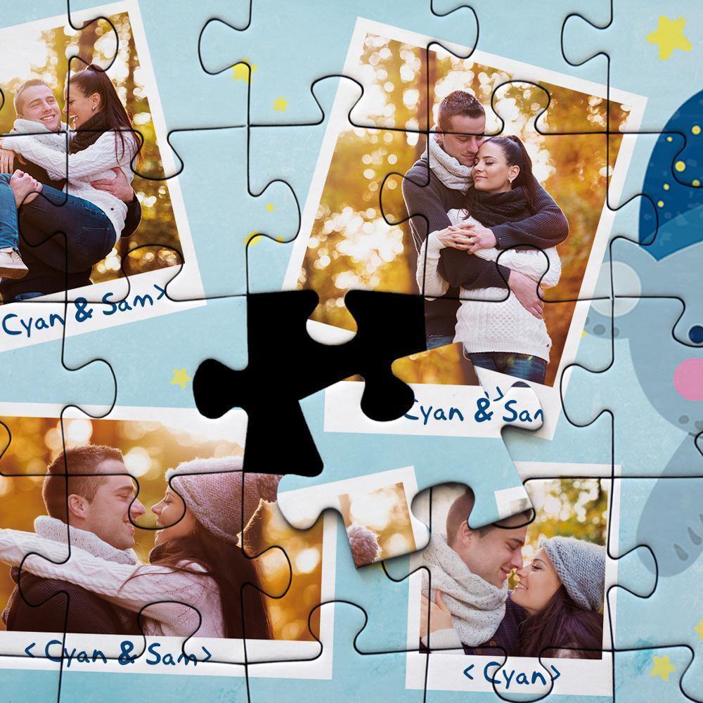 Personalized Photo Jigsaw Puzzle Record Great Moments - 35-500 pieces - MadeMineAU