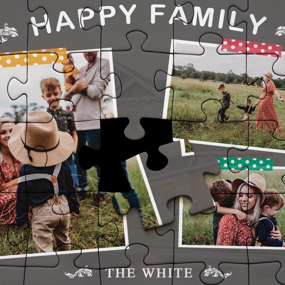 Personalized Photo Jigsaw Puzzle Record Warm Moments - 35-500 pieces - MadeMineAU