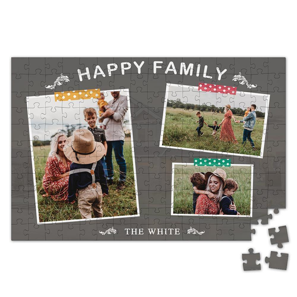 Personalized Photo Jigsaw Puzzle Record Warm Moments - 35-500 pieces - MadeMineAU