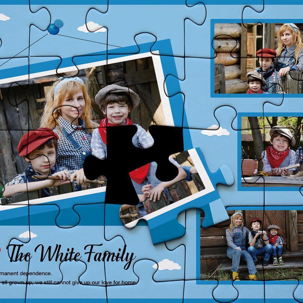 Personalized Photo Jigsaw Puzzle Perfect Gift for Family - 35-500 pieces - MadeMineAU