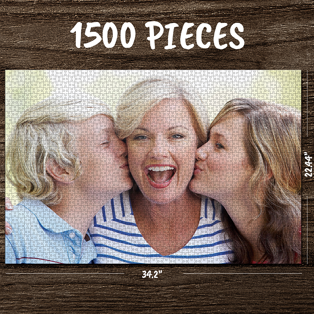 Stay Inside Gifts Personalized Your Photo Jigsaw Puzzle Best Custom Gifts- 35-1000 pieces Puzzles for Adults - MadeMineAU