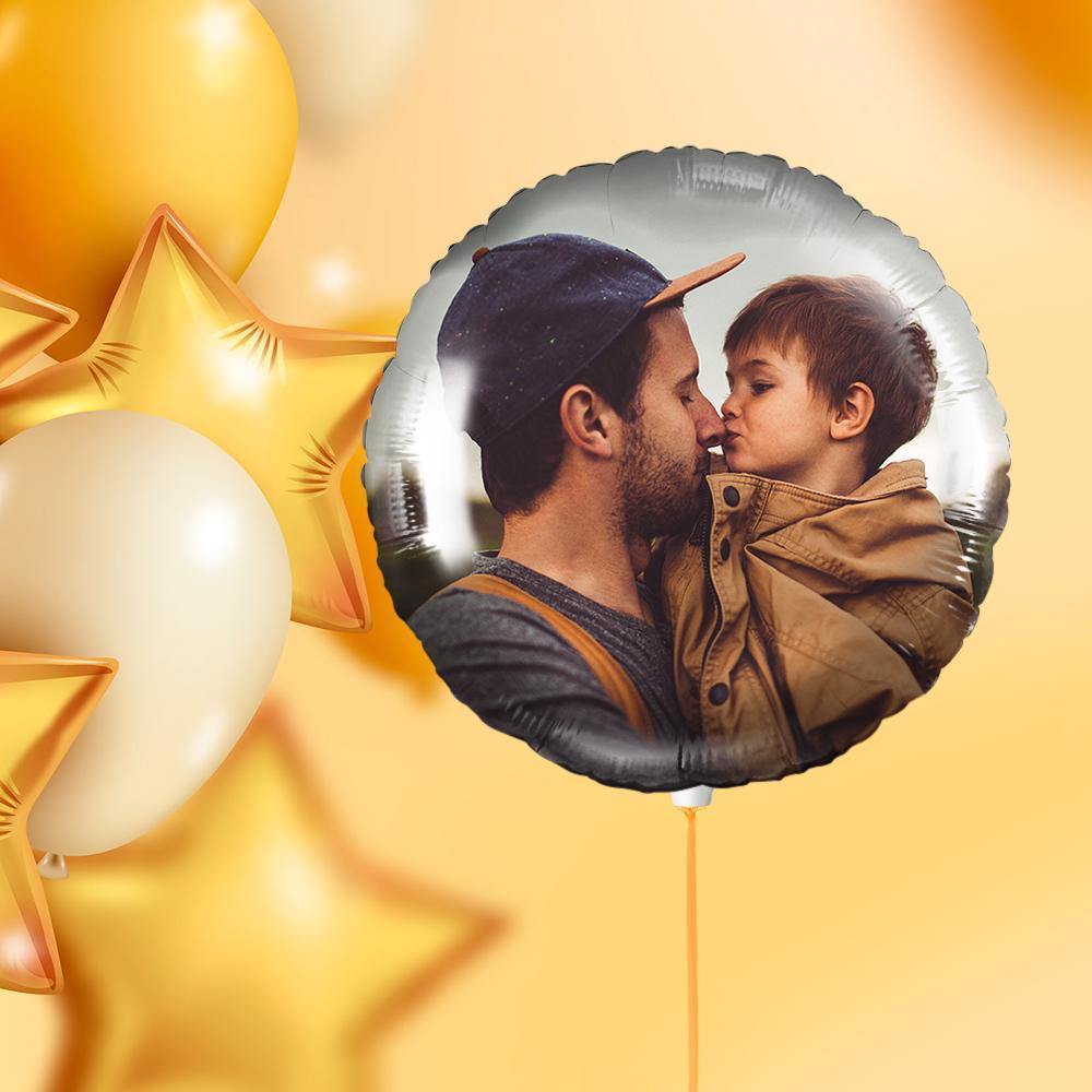 Photo Balloon Personalised Round Balloons Memorial Gifts - soufeelus