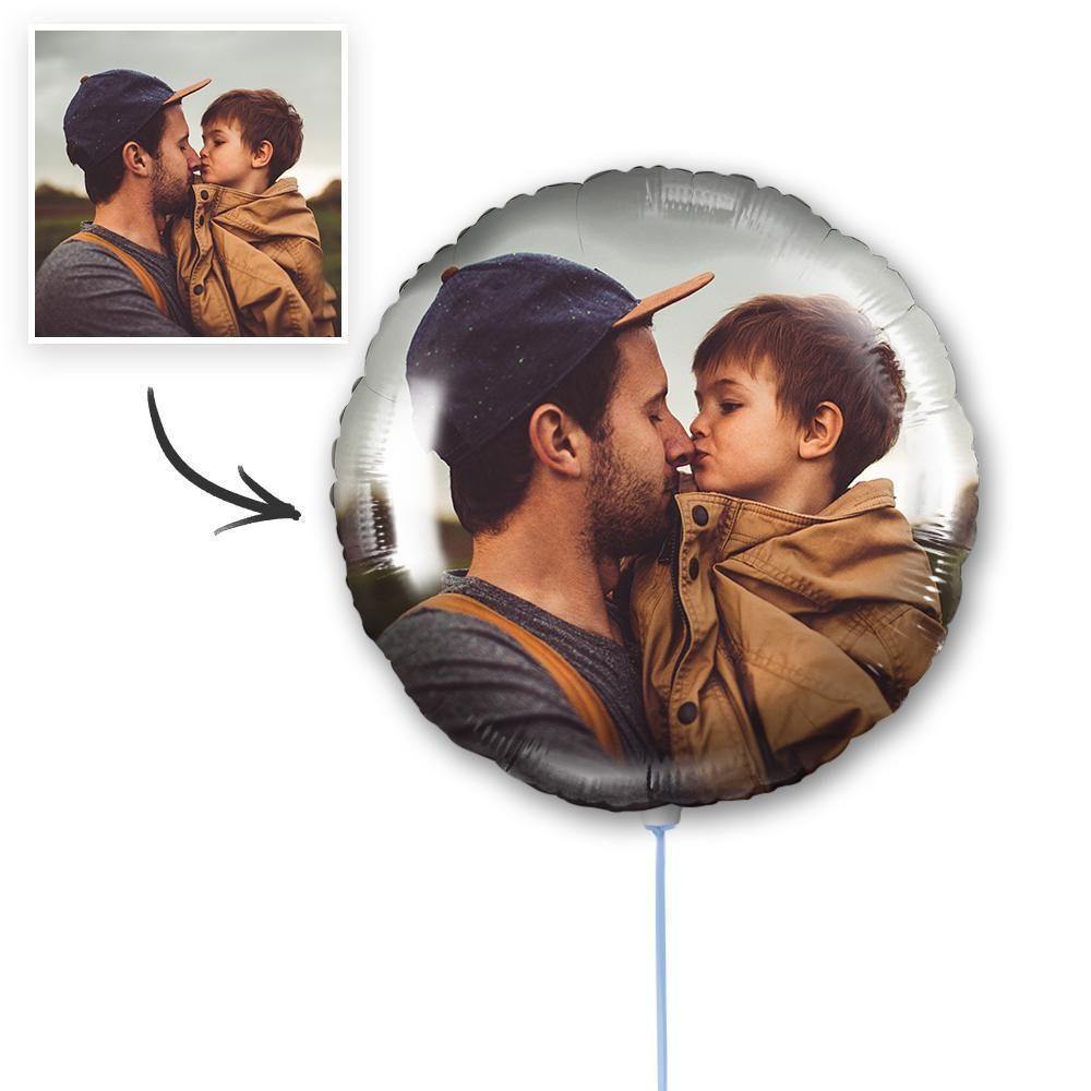 Photo Balloon Personalised Round Balloons Memorial Gifts - soufeelus
