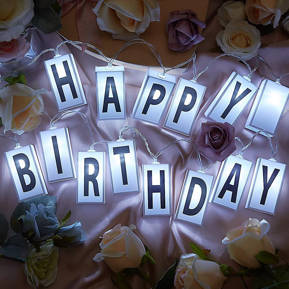 20 Lamps AA Battery Powered  LED Alphabet String Lights Decoration-I Love You - MadeMineAU