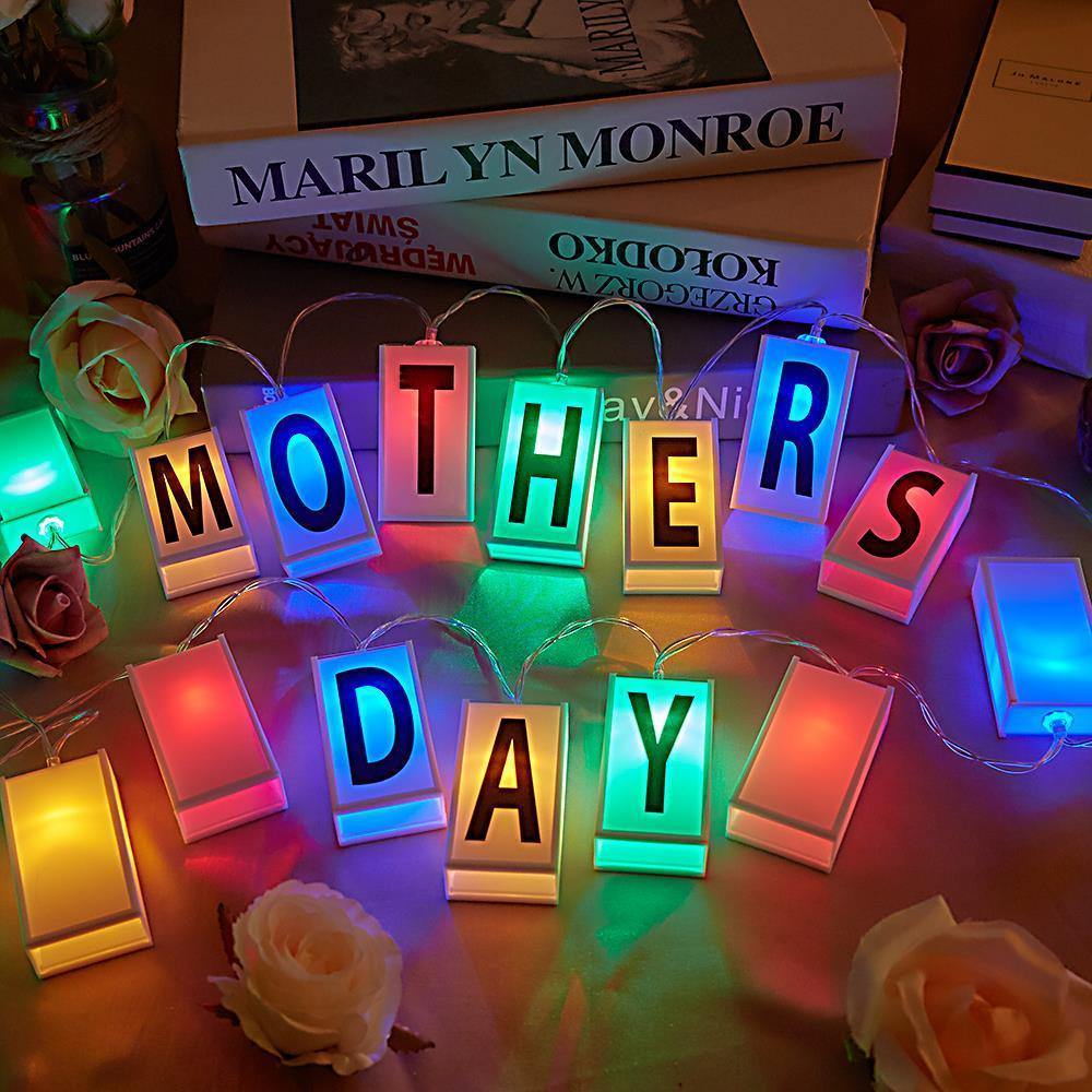 20 Lamps AA Battery Powered  LED Alphabet String Lights Decoration-I Love You - MadeMineAU
