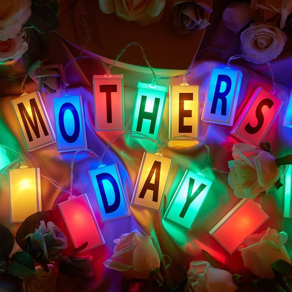 20 Lamps AA Battery Powered  LED Alphabet String Lights Decoration-I Love You - MadeMineAU