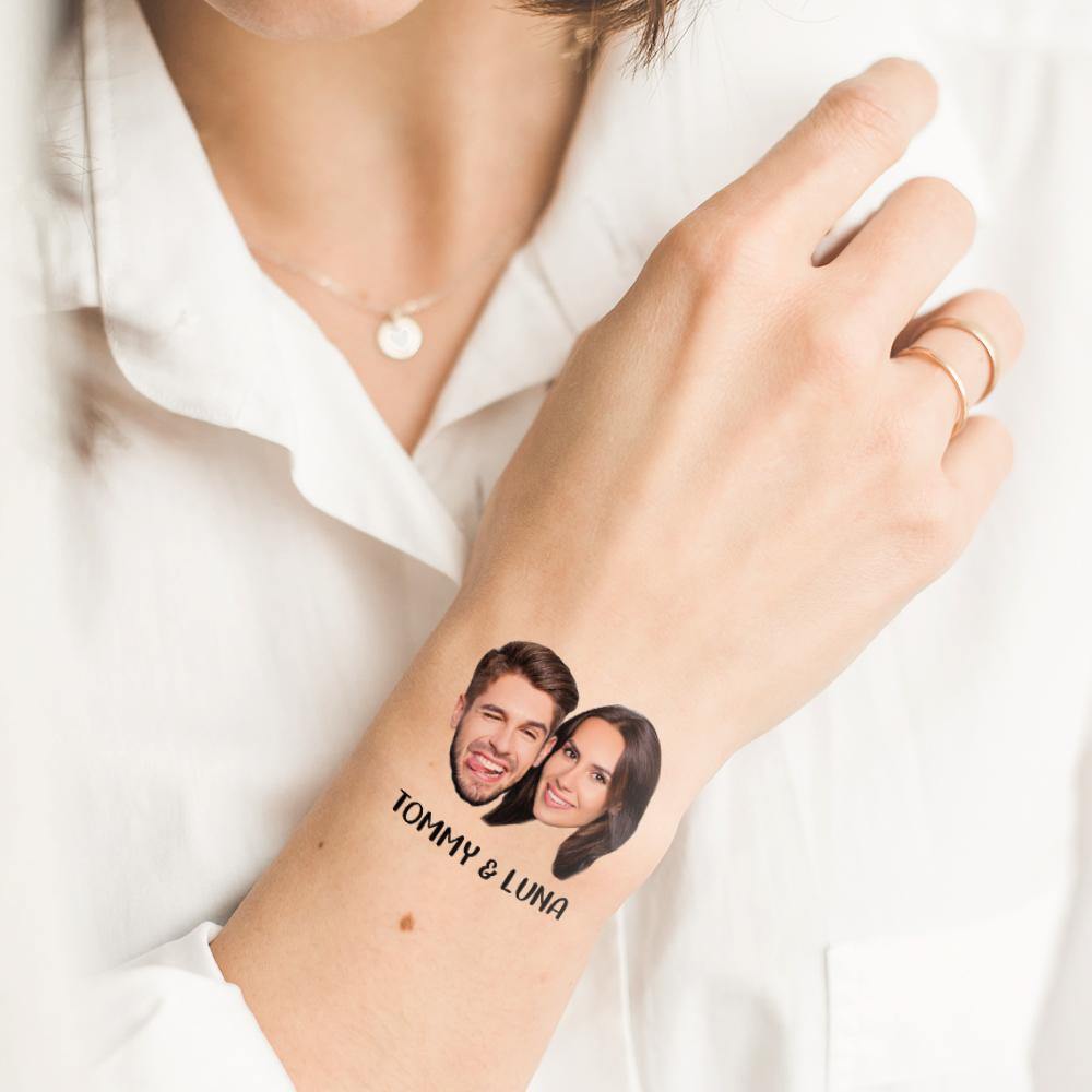 Custom Temporary Tattoos Wrist Stickers Fake Tattoos - MadeMineAU