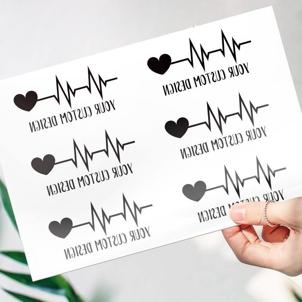 Custom Design Temporary Tattoos Stickers Fake Tattoos - MadeMineAU