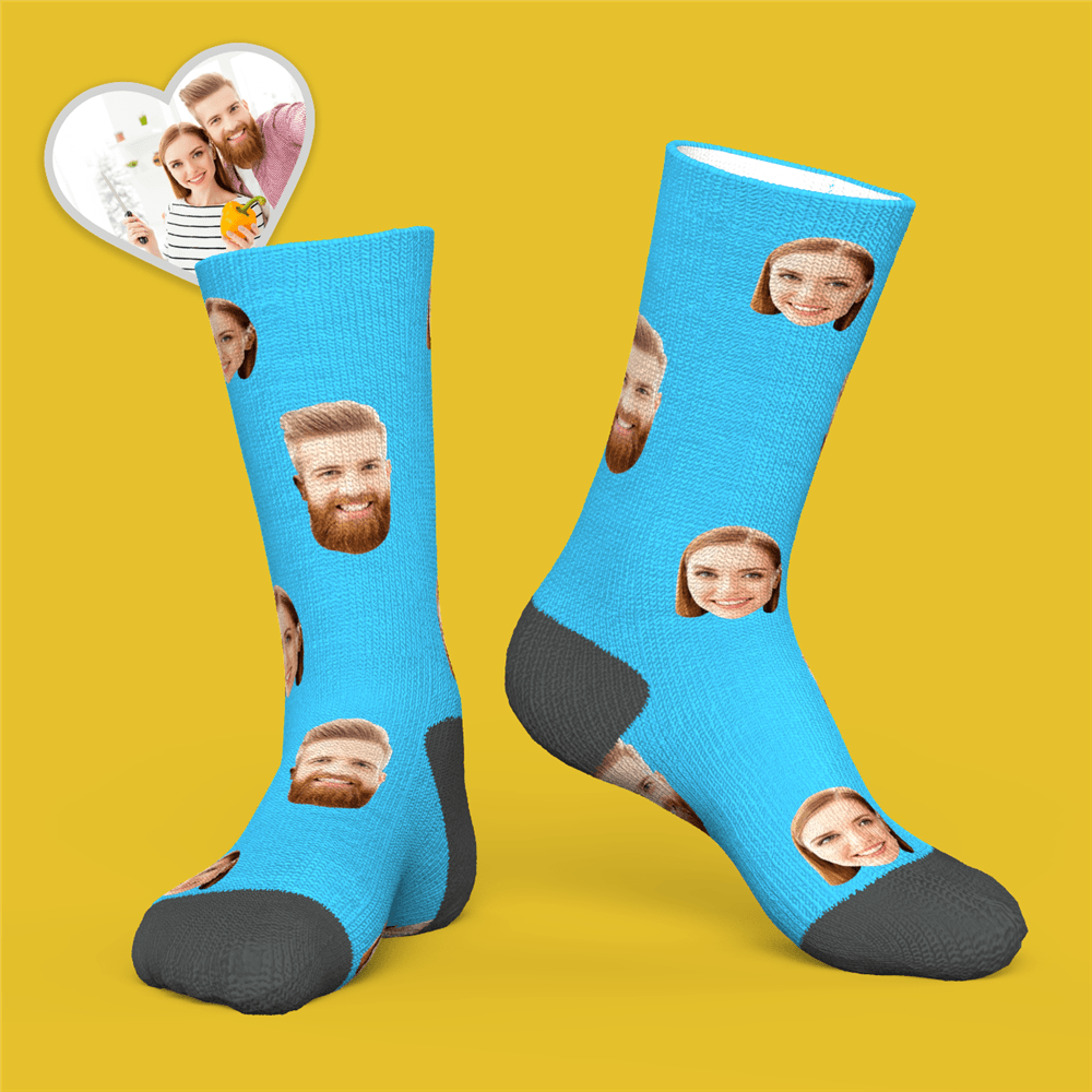 Custom Photo Socks - AU Delivery In 2 Days - MadeMineAU