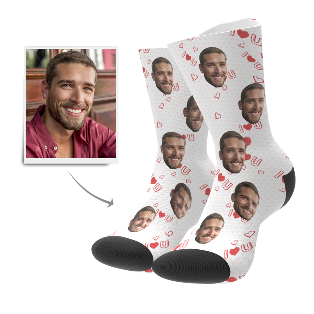 Custom Love Socks - MadeMineAU