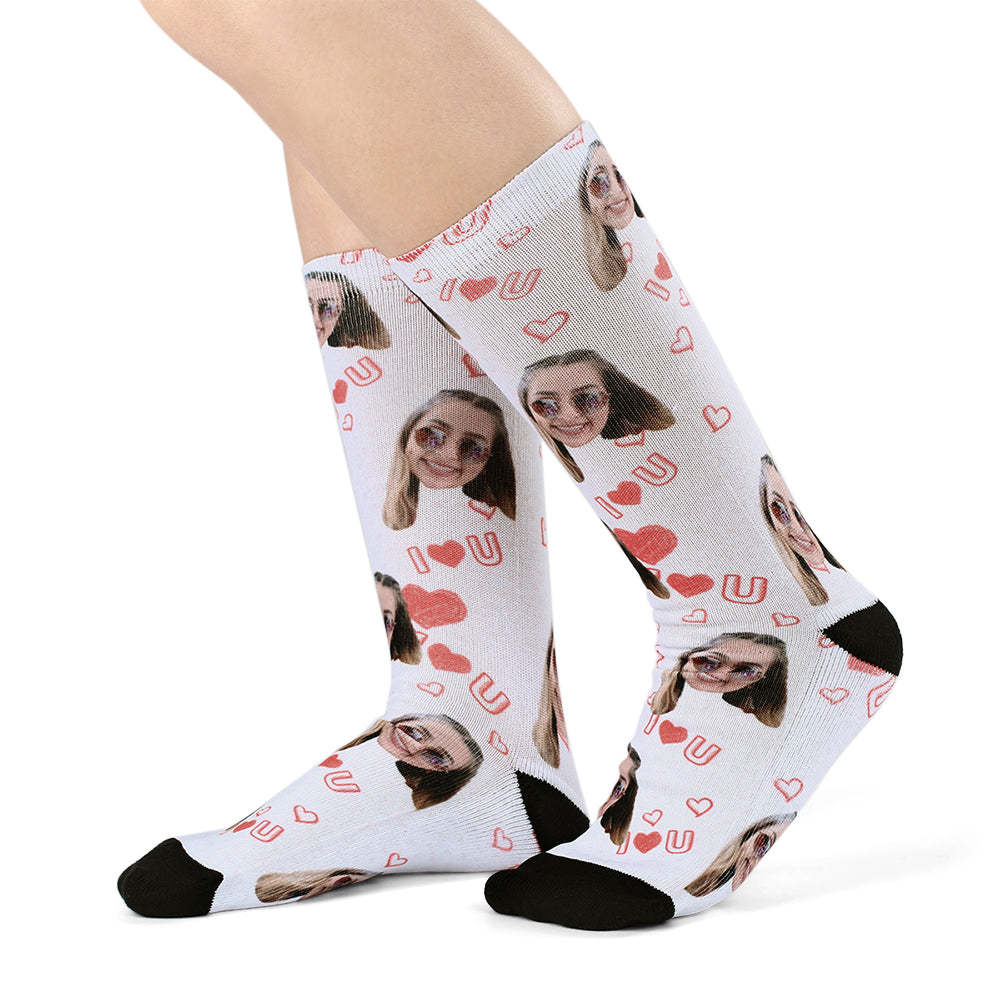 Custom Love Socks - MadeMineAU