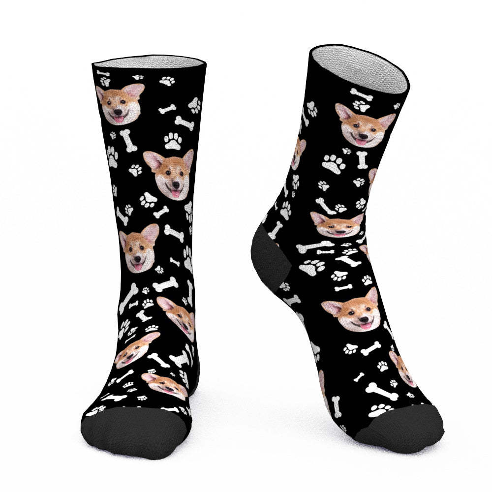 Custom Dog Socks CWZ049 - Blue - MadeMineAU