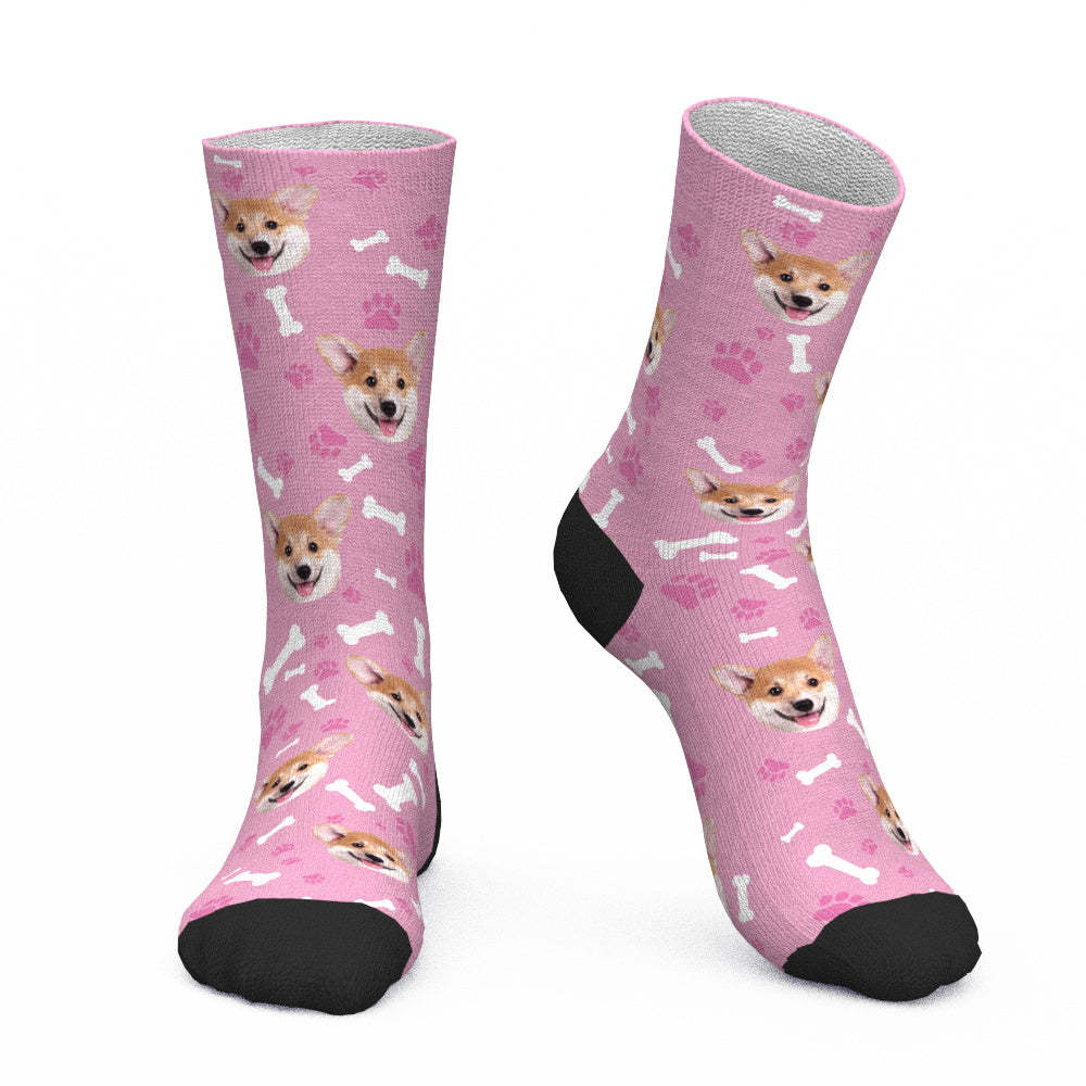 Custom Dog Socks CWZ049 - Blue - MadeMineAU