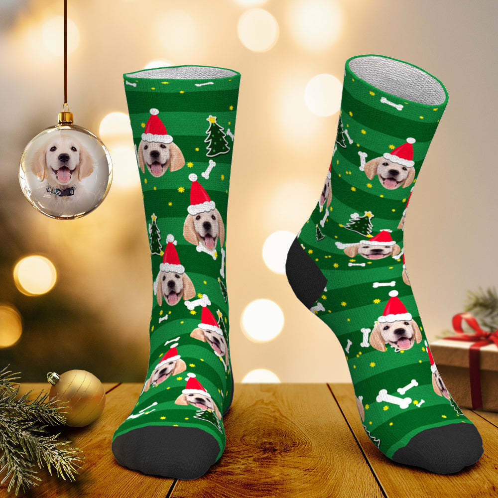 Christmas Custom Dog Socks - MadeMineAU