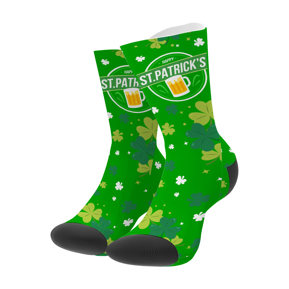 St. Patrick's Day Socks - MadeMineAU