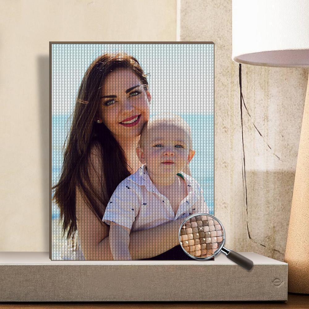 Gifts for Family Custom Photo DIY Diamond Painting - MadeMineAU