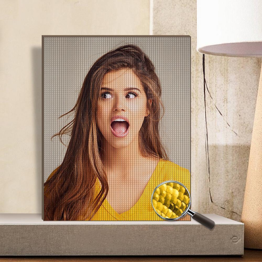 Gifts for Her Custom Photo DIY Diamond Painting Stay Fun at Home - MadeMineAU