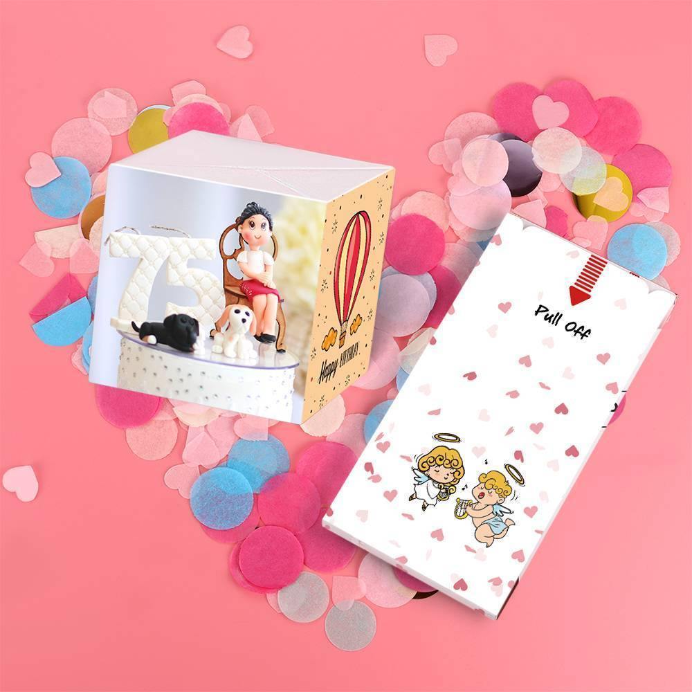Surprise Box Photo Surprise Explosion Bounce Box DIY Birthday Surprise - soufeelus