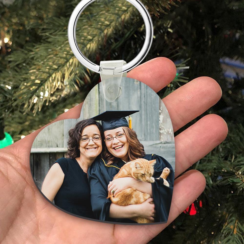 Graduation Gifts Custom Photo Key Chain Commemorative Gifts - MadeMineAU