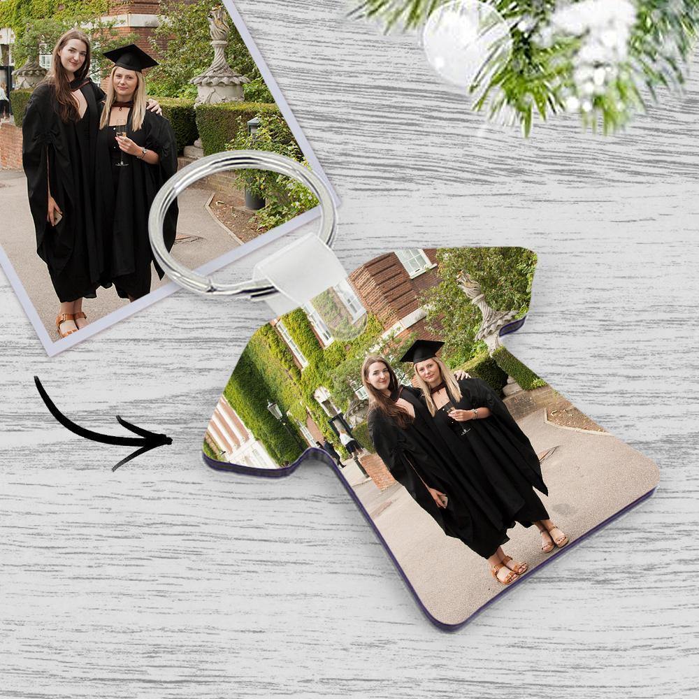 Graduation Gifts Custom Photo Key Chain Commemorative Gifts - MadeMineAU