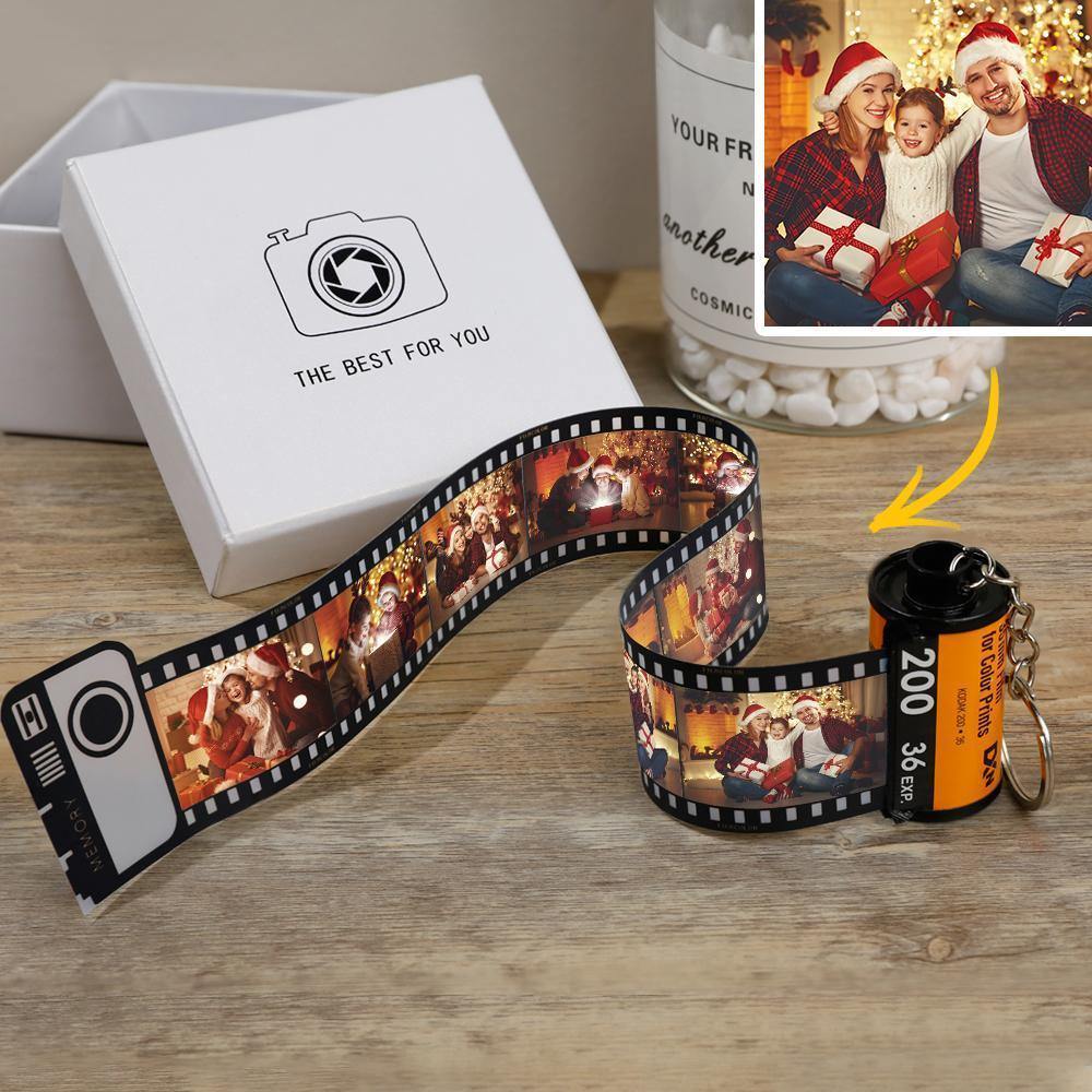 Custom Colorful Camera Roll Keyring - MadeMineAU