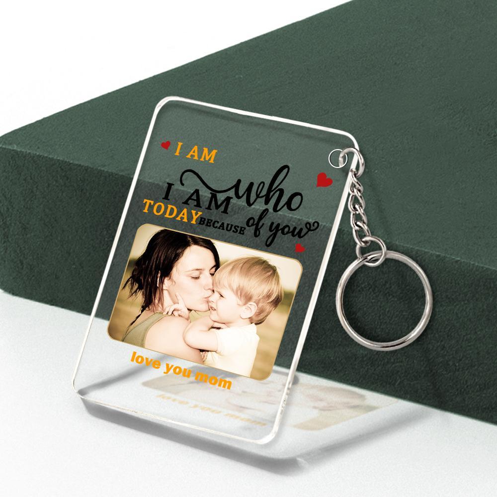 Mother's Day Gift Custom Photo Keychian/Plaque/Night Light For Mom - MadeMineAU