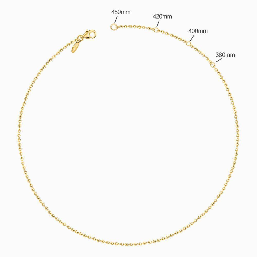 Overlapping Heart Two Name Necklace 14k Gold Plated - MadeMineAU
