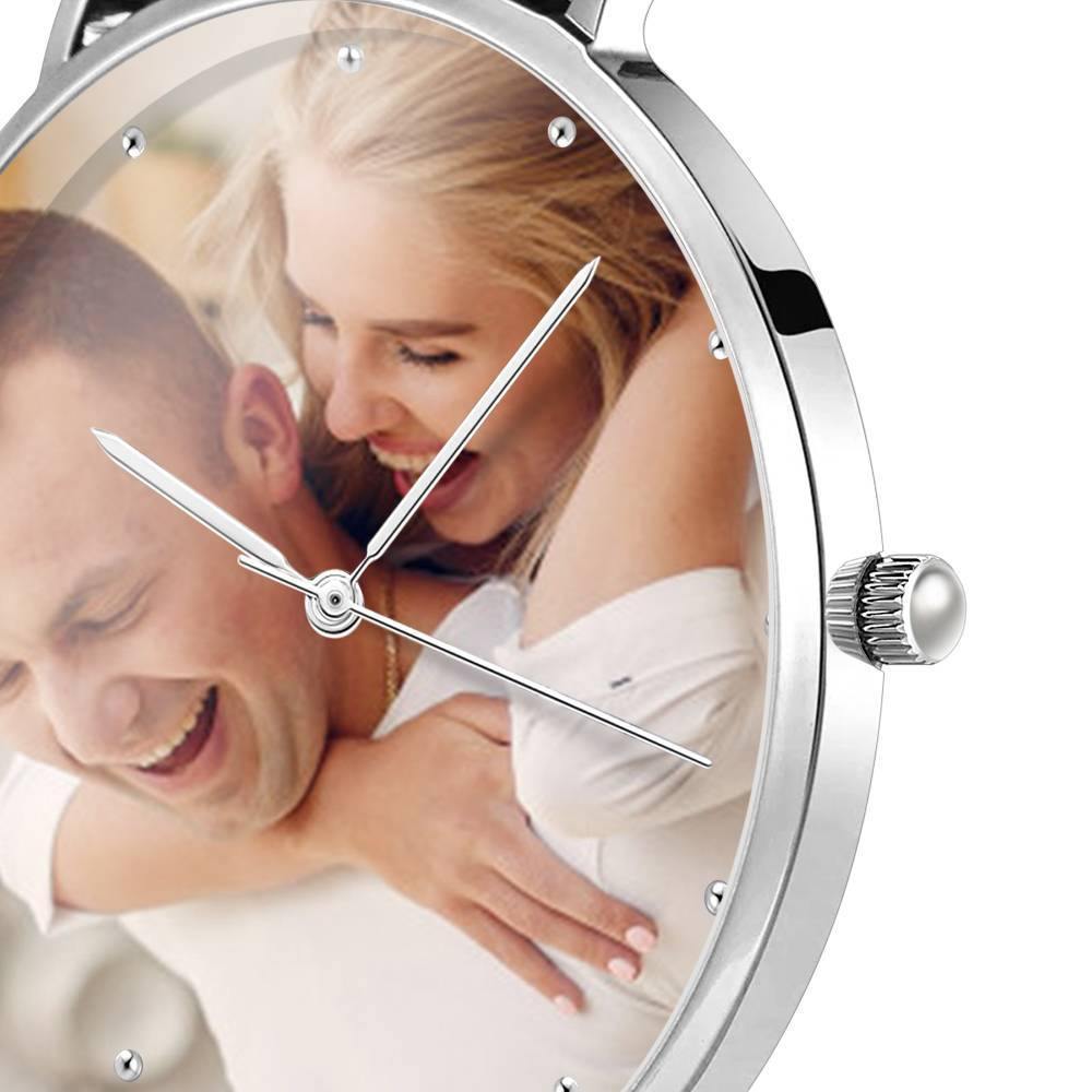 Photo Watch - Personalized Women's Engraved Watch Bracelet - MadeMineAU