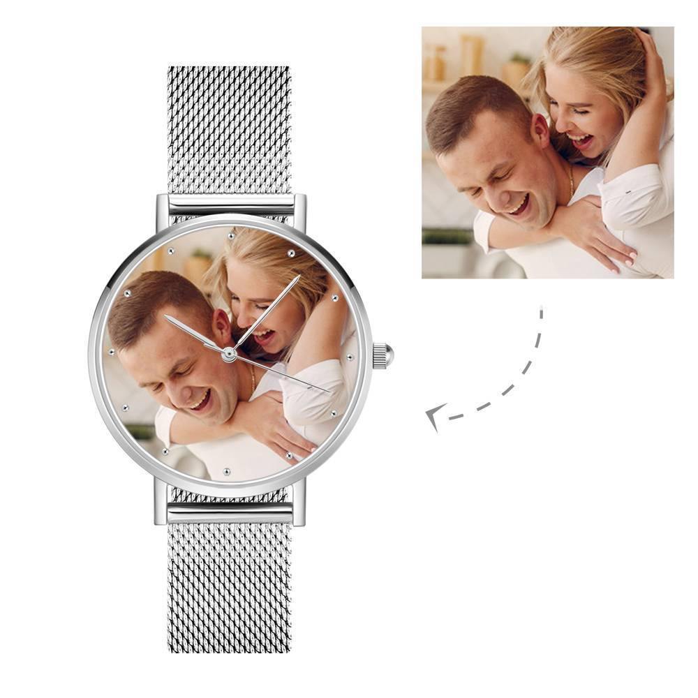 Photo Watch - Personalized Women's Engraved Watch Bracelet - MadeMineAU