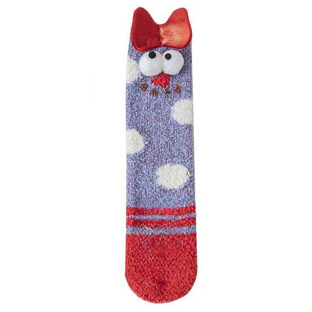 Christmas Socks Women's Plush Coral Fleece Winter Home Floor Socks Christmas Gifts - MadeMineAU