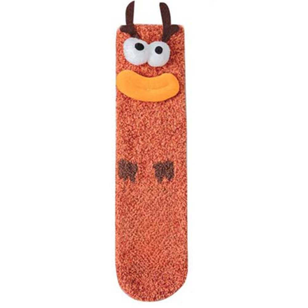 Christmas Socks Women's Plush Coral Fleece Winter Home Floor Socks Christmas Gifts - MadeMineAU